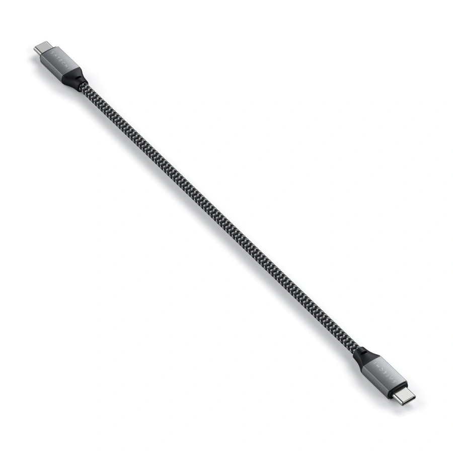 Satechi USB-C to USB-C Cable 100W Space Gray 25 cm (ST-TCC10M)